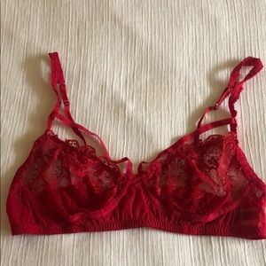 Hanky panky Red Bra Size L
